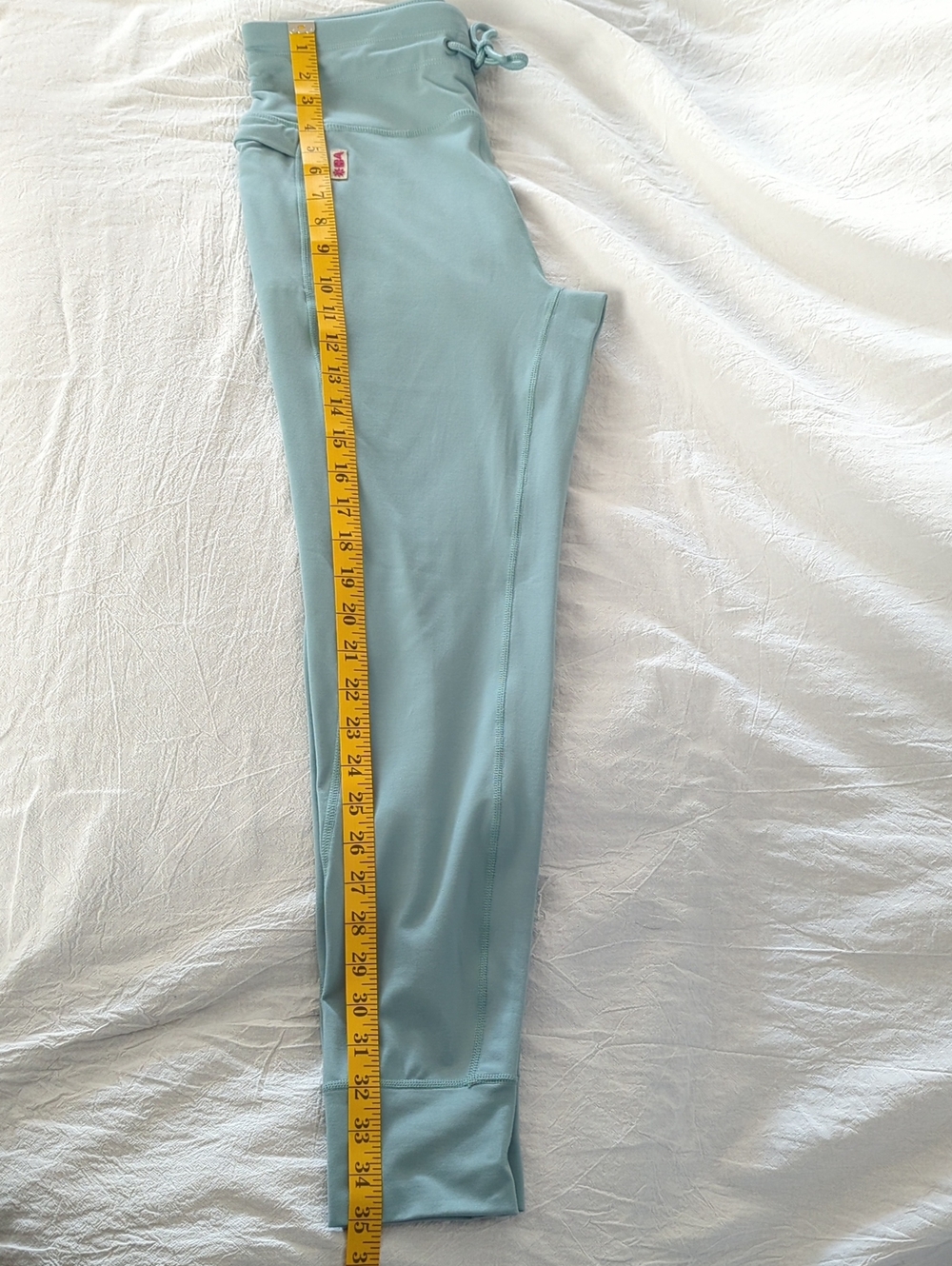 Easton x Jen Schro ADAN Leggings - Garland Dusty Teal Green Blue Size M - Picture 8 of 8